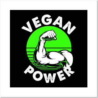 Toughness Vegan Power Posters and Art